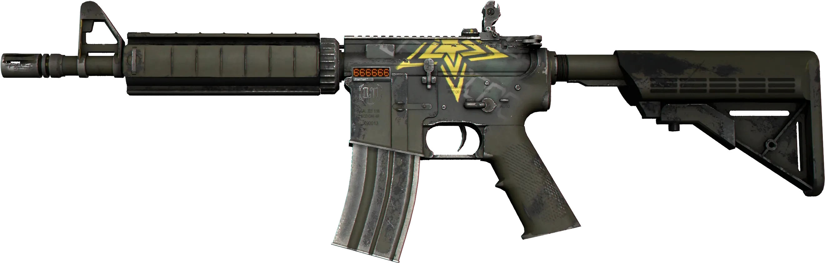 M4a4 asiimov battle scarred фото 60