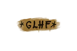 Sealed Graffiti | GLHF (Desert Amber)