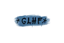 Sealed Graffiti | GLHF (Monarch Blue)