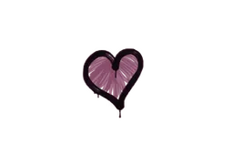 Sealed Graffiti | Heart (Princess Pink)