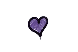 Sealed Graffiti | Heart (Monster Purple)