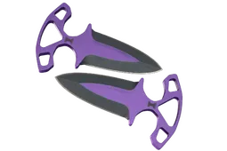 ★ StatTrak™ Shadow Daggers | Ultraviolet (Minimal Wear)