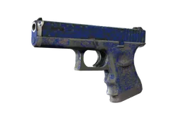 Glock-18 | Blue Fissure (Battle-Scarred)