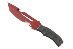 ★ StatTrak™ Survival Knife | Crimson Web (Field-Tested)