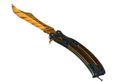 ★ Butterfly Knife | Tiger Tooth (Minimal Wear)