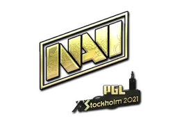 Sticker | Natus Vincere (Gold) | Stockholm 2021