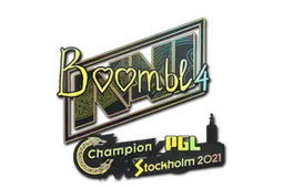 Sticker | Boombl4 (Holo) | Stockholm 2021