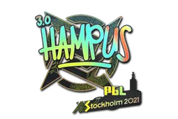 Sticker | hampus (Holo) | Stockholm 2021