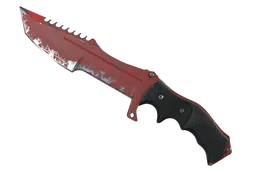 ★ Huntsman Knife | Crimson Web (Well-Worn)