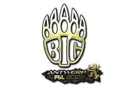Sticker | BIG (Gold) | Antwerp 2022
