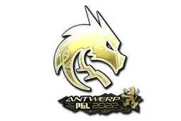 Sticker | Team Spirit (Gold) | Antwerp 2022
