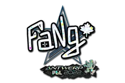 Sticker | FaNg (Glitter) | Antwerp 2022