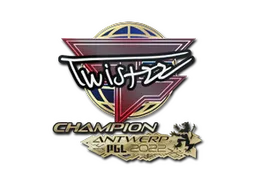 Sticker | Twistzz (Champion) | Antwerp 2022