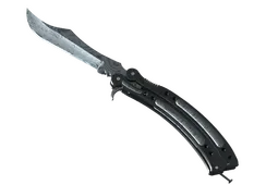 ★ StatTrak™ Butterfly Knife | Damascus Steel (Minimal Wear)
