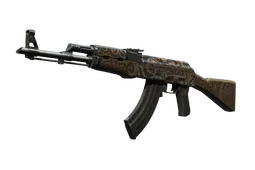 StatTrak™ AK-47 | Uncharted (Well-Worn)
