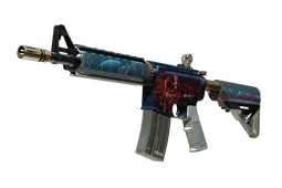 M4A4 | Spider Lily (Well-Worn)
