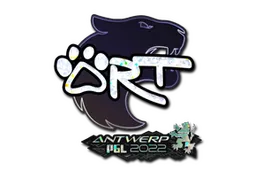 Sticker | arT (Glitter) | Antwerp 2022