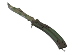 ★ Butterfly Knife | Forest DDPAT (Well-Worn)