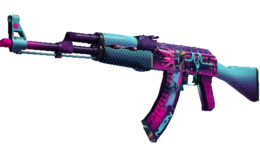 StatTrak™ AK-47 | Neon Rider (Minimal Wear) - Preview