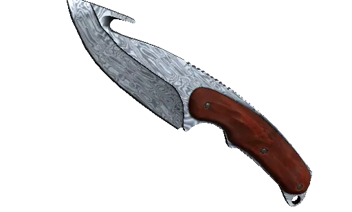 ★ Gut Knife | Damascus Steel (Well-Worn) - Previwew