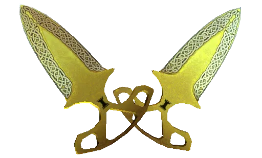 Buy and Sell ☆ StatTrak™ Shadow Daggers | Lore (Well-Worn) CS:GO via quickly safely with WAXPEER