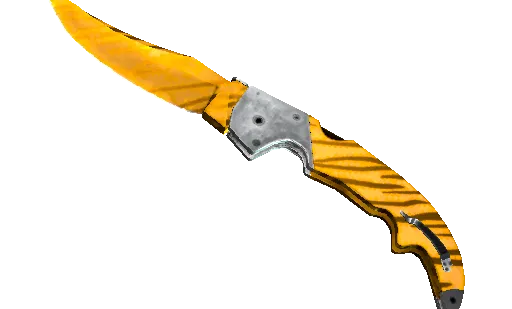 ★ StatTrak™ Falchion Knife | Tiger Tooth (Factory New) - Preview